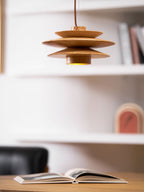 Eldora Lampe Pendante Rétro en Bois - Neutralighting