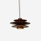 Axis Suspension en Noyer Mid-Century - Neutralighting
