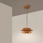 Axis Suspension en Noyer Mid-Century - Neutralighting