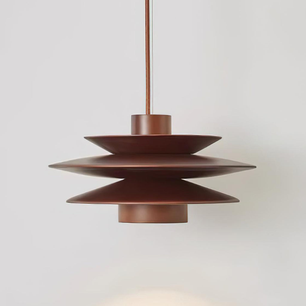 Axis Suspension en Noyer Mid-Century - Neutralighting