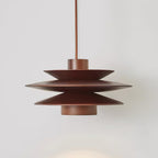 Axis Suspension en Noyer Mid-Century - Neutralighting