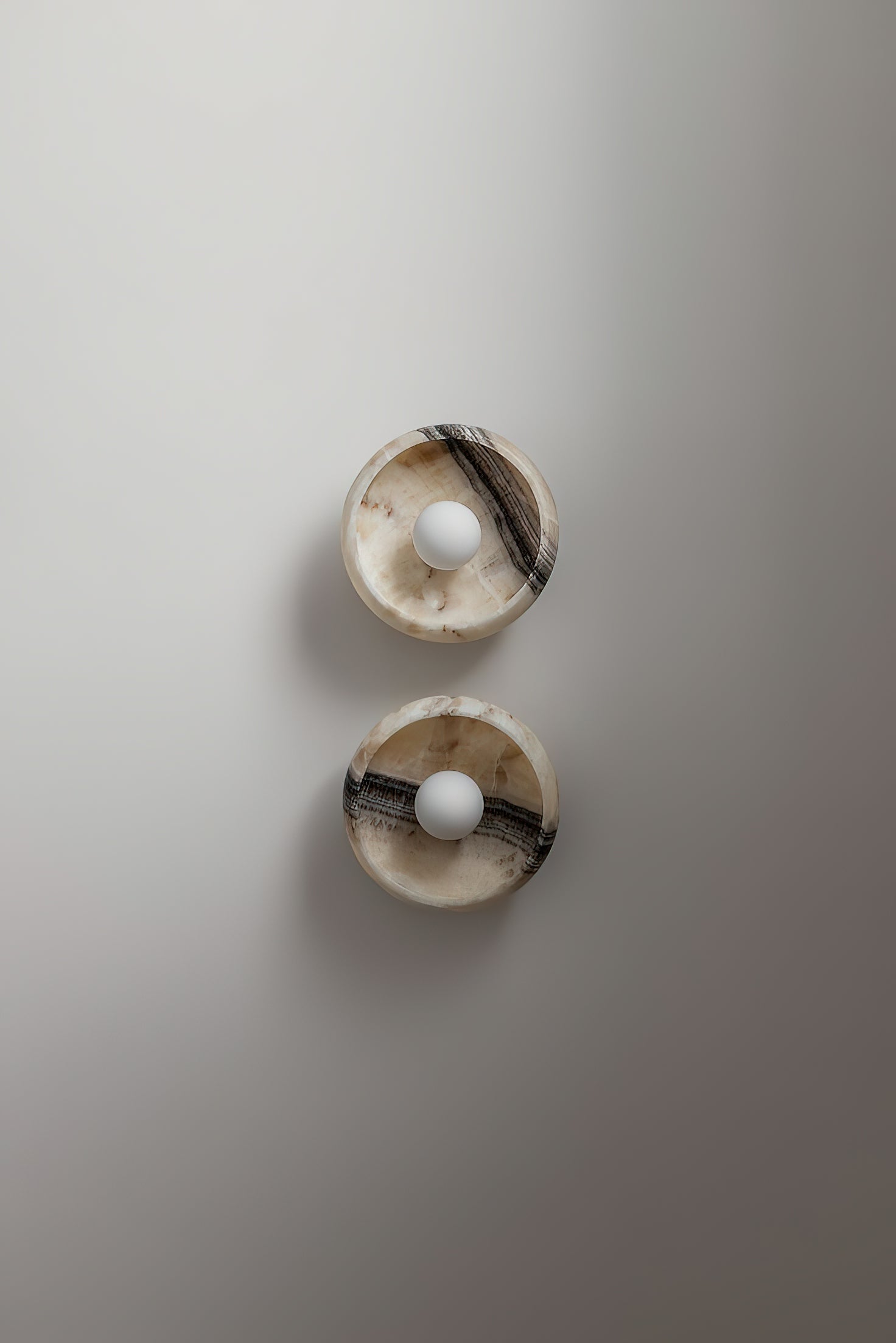 Piedra Applique Murale Marbre Verre Minimaliste - Neutralighting