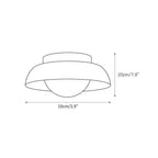Cuvela Plafonnier Minimaliste Moderne En Travertin - Neutralighting