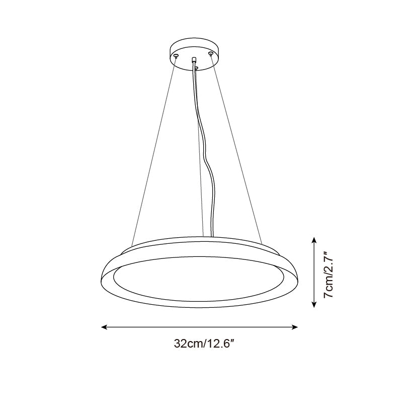 Ritta Lampe Pendante Moderne Travertin - Neutralighting