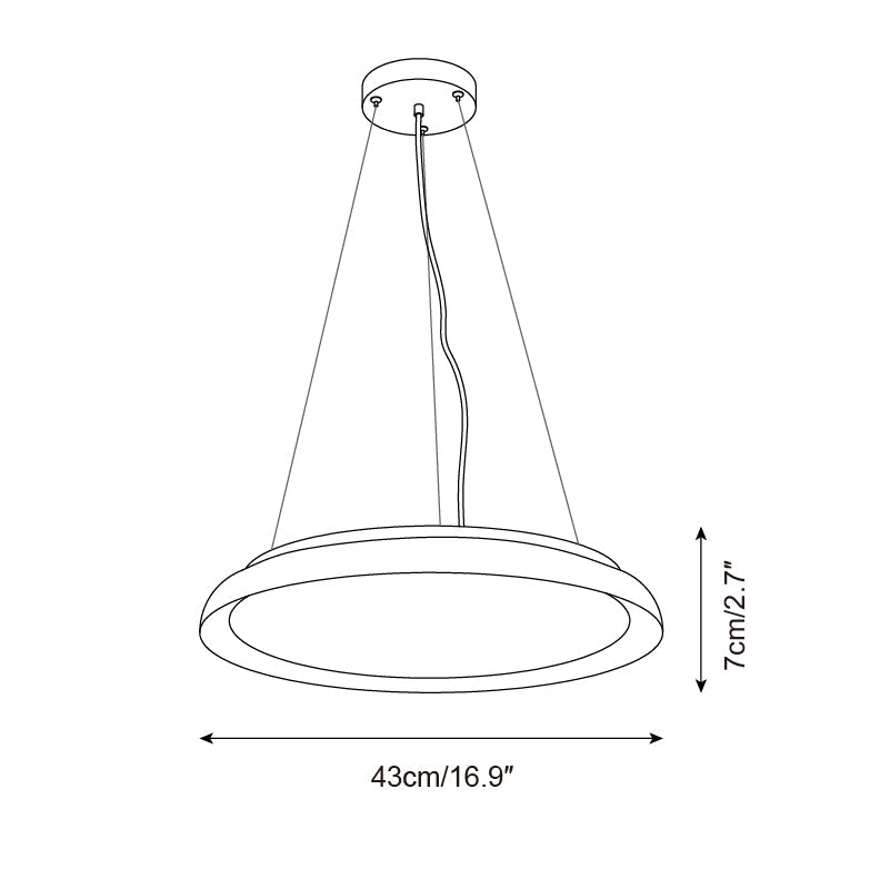 Ritta Lampe Pendante Moderne Travertin - Neutralighting