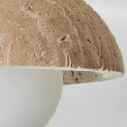 Mysa Plafonnier en travertin Bois - Neutralighting