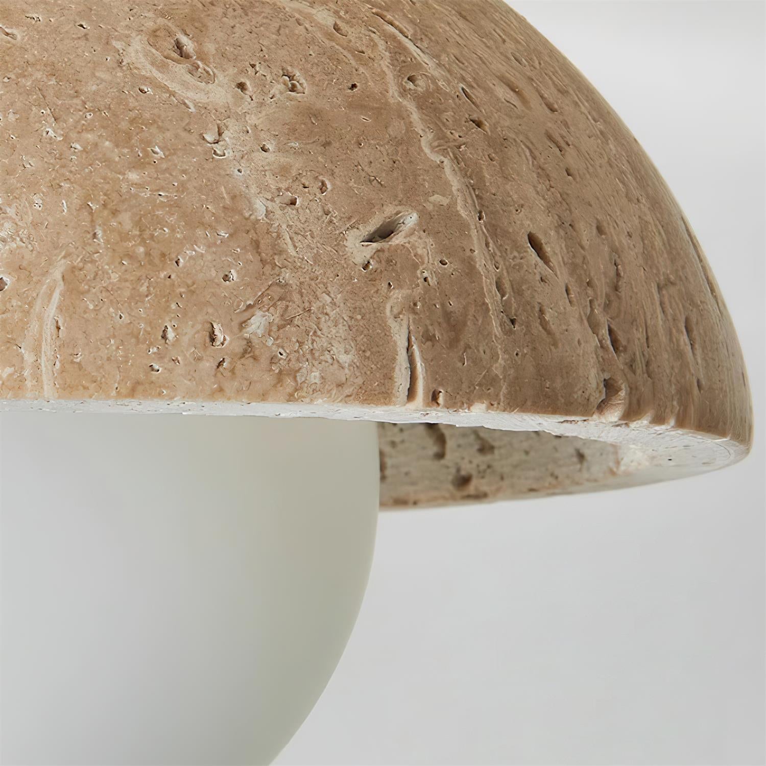 Mysa Plafonnier en travertin Bois - Neutralighting
