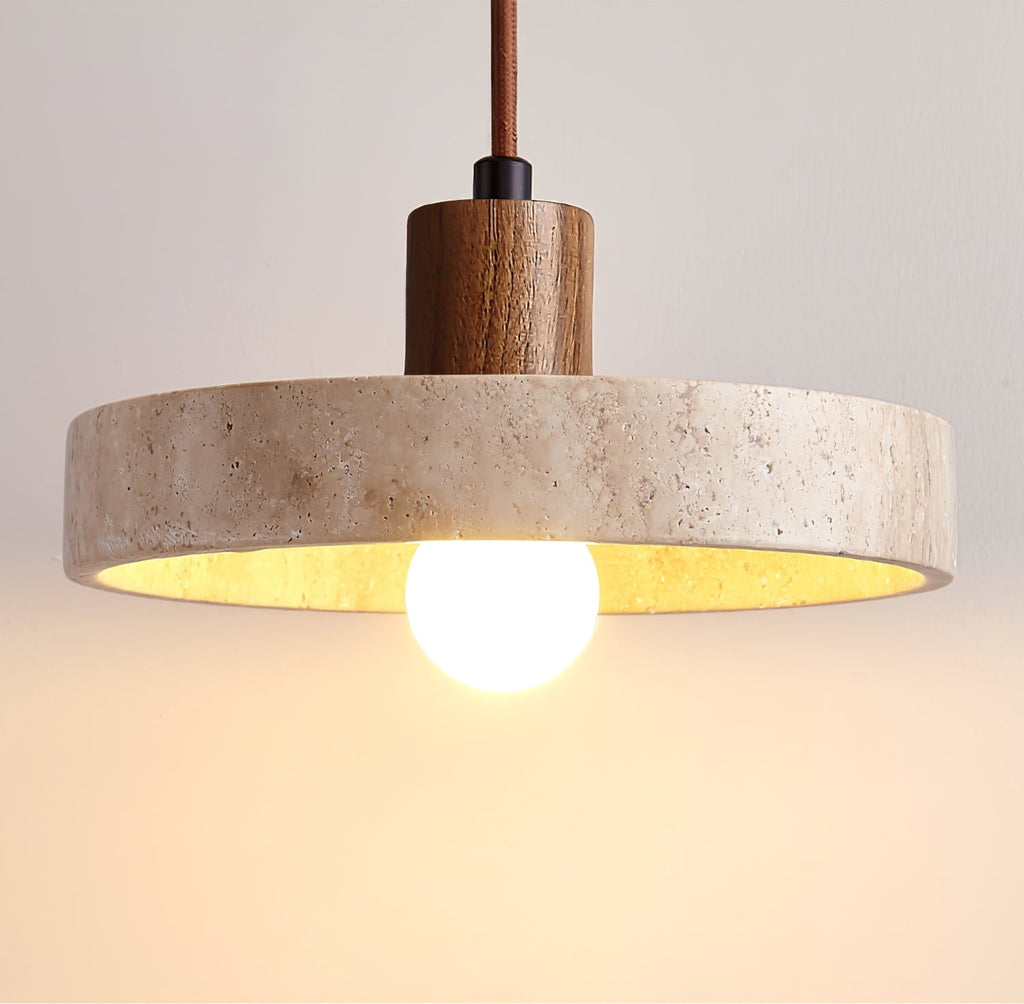 Evvynor Travertin Pendentif Lumière - Neutralighting