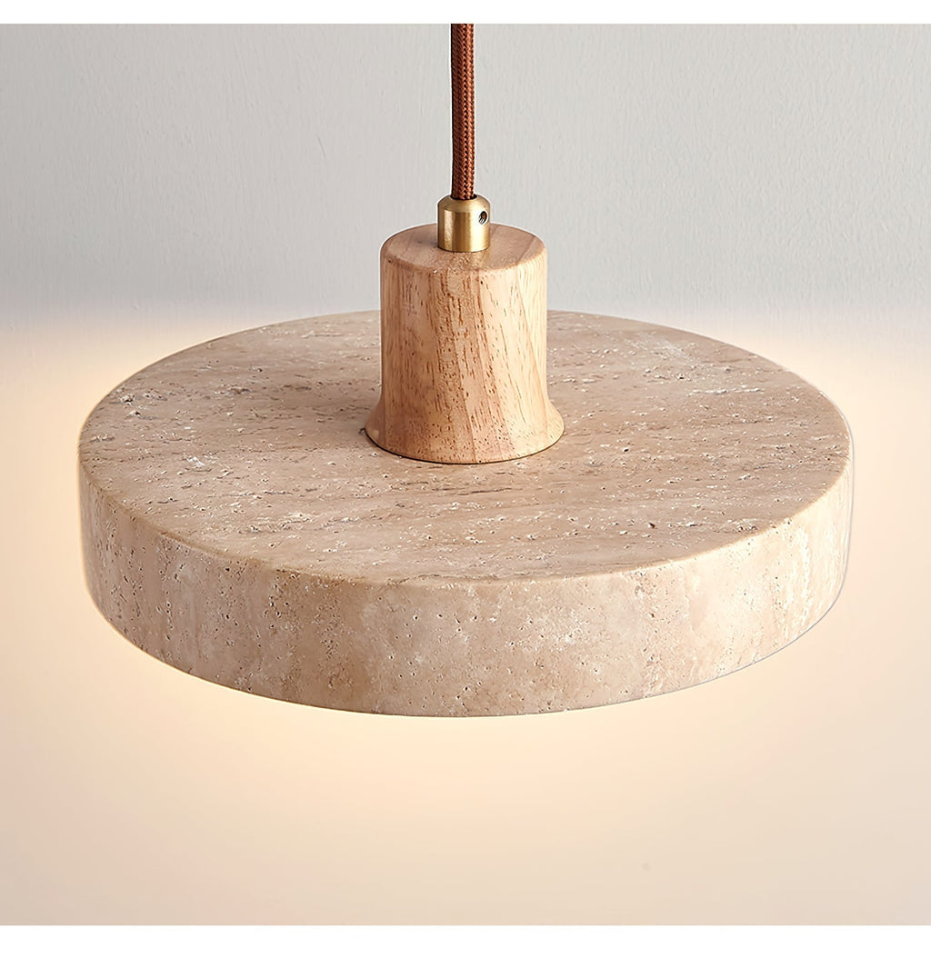 Evvynor Travertin Pendentif Lumière - Neutralighting