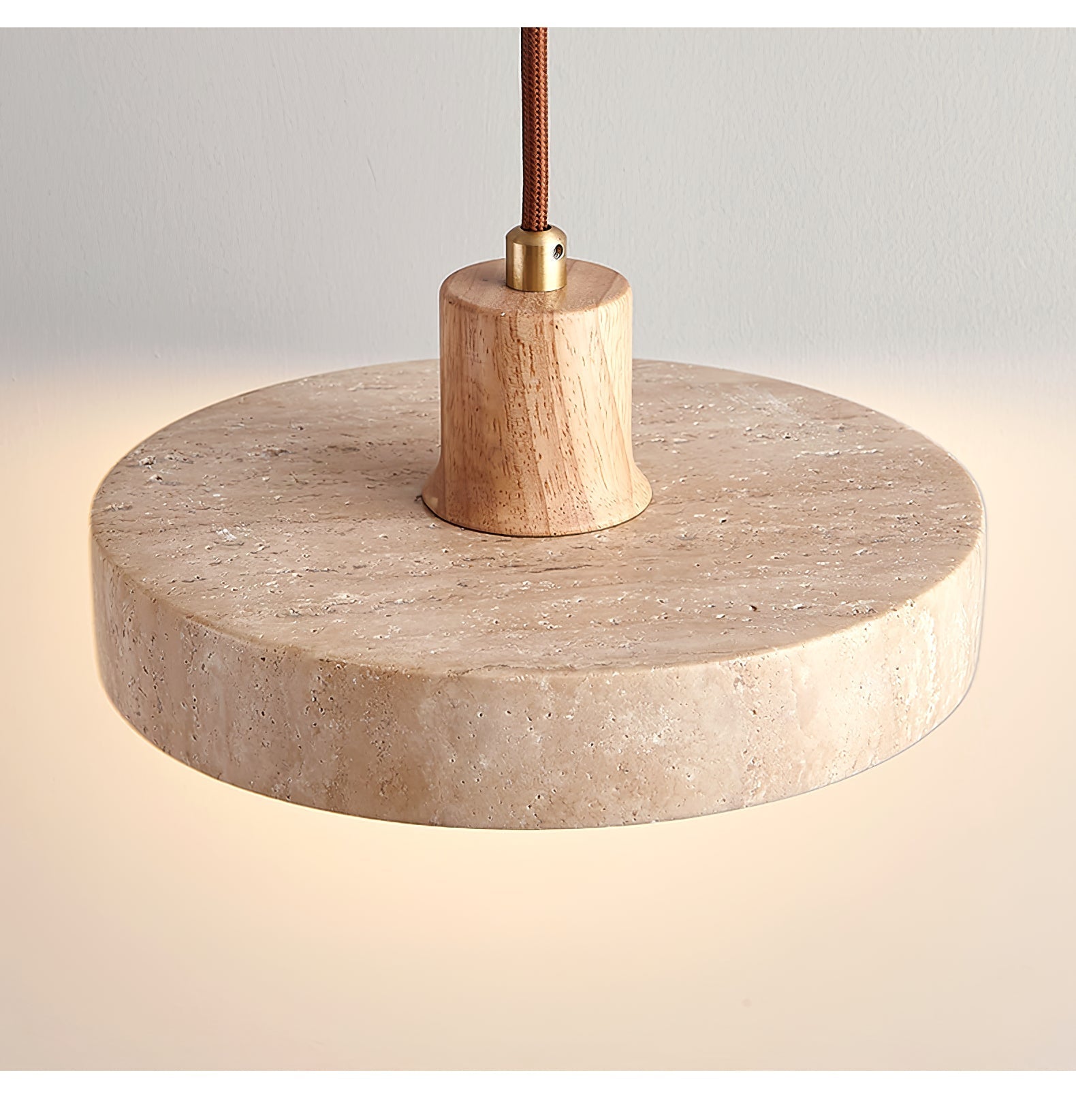 Evvynor Travertin Pendentif Lumière - Neutralighting