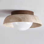 Cuvela Plafonnier Minimaliste Moderne En Travertin - Neutralighting