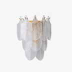 Nima Applique Murale en Laiton Verre Inspiration Feuille - Neutralighting