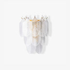 Nima Applique Murale en Laiton Verre Inspiration Feuille - Neutralighting
