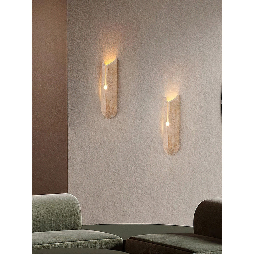 Olnorila Applique Murale Moderne En Travertin - Neutralighting