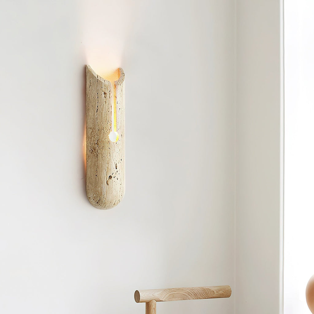 Olnorila Applique Murale Moderne En Travertin - Neutralighting