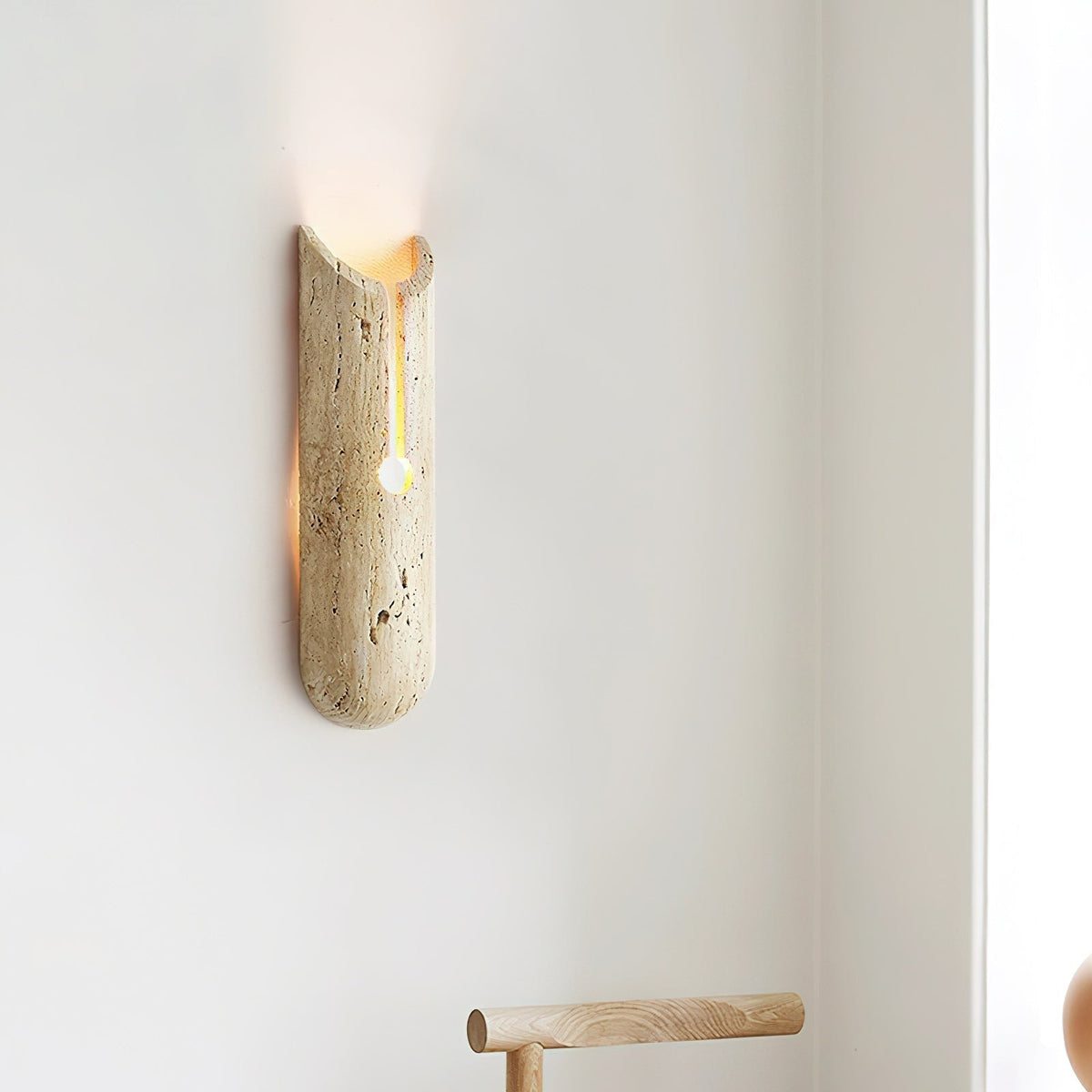 Olnorila Applique Murale Moderne En Travertin - Neutralighting