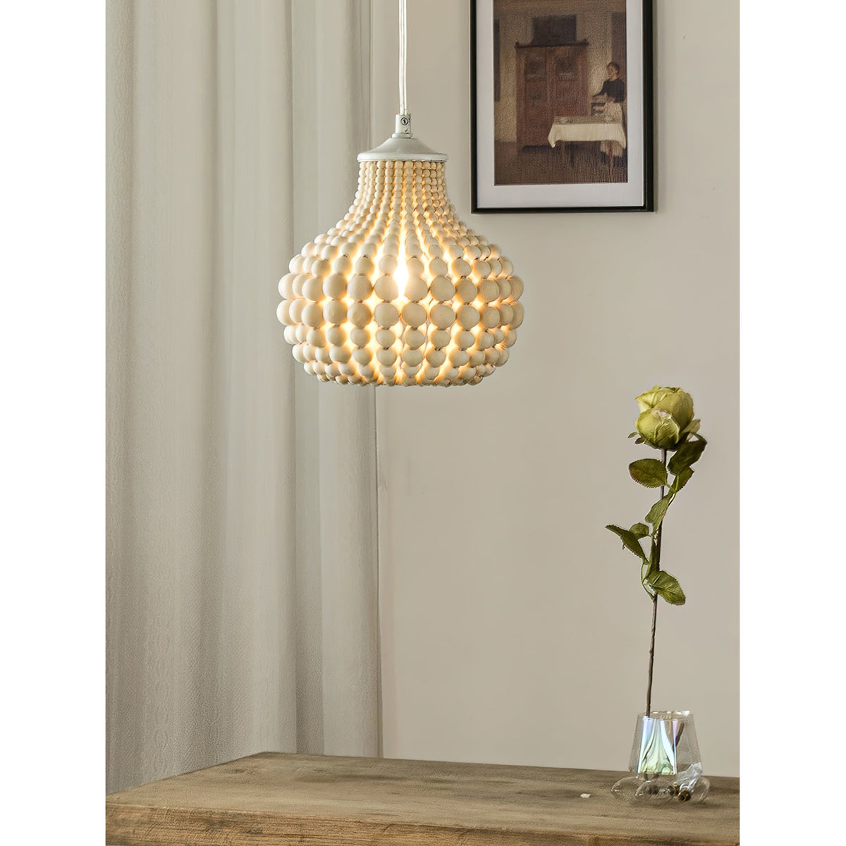 Ilirel Suspension Métal Perles Créativité Individuelle - Neutralighting