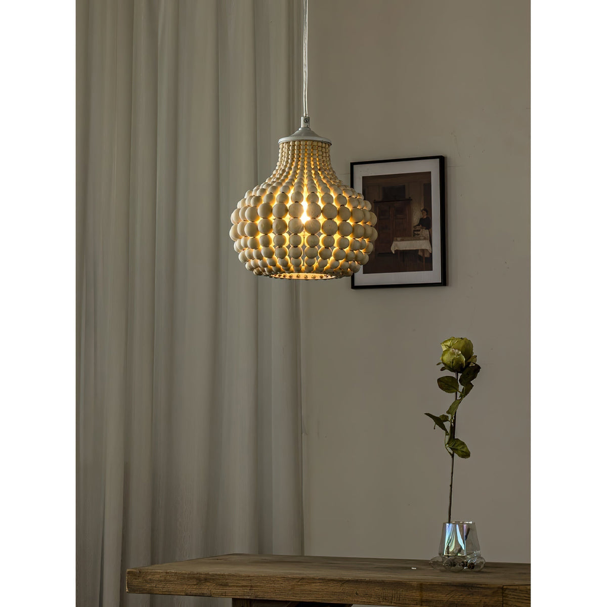 Ilirel Suspension Métal Perles Créativité Individuelle - Neutralighting