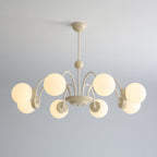 Lustra Lustre 8-Lumières Globe Pivone Élégant - Neutralighting