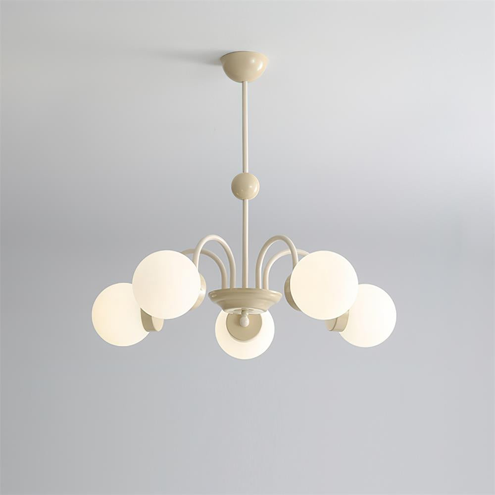 Lustra Lustre 8-Lumières Globe Pivone Élégant - Neutralighting