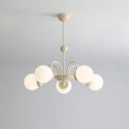 Lustra Lustre 8-Lumières Globe Pivone Élégant - Neutralighting