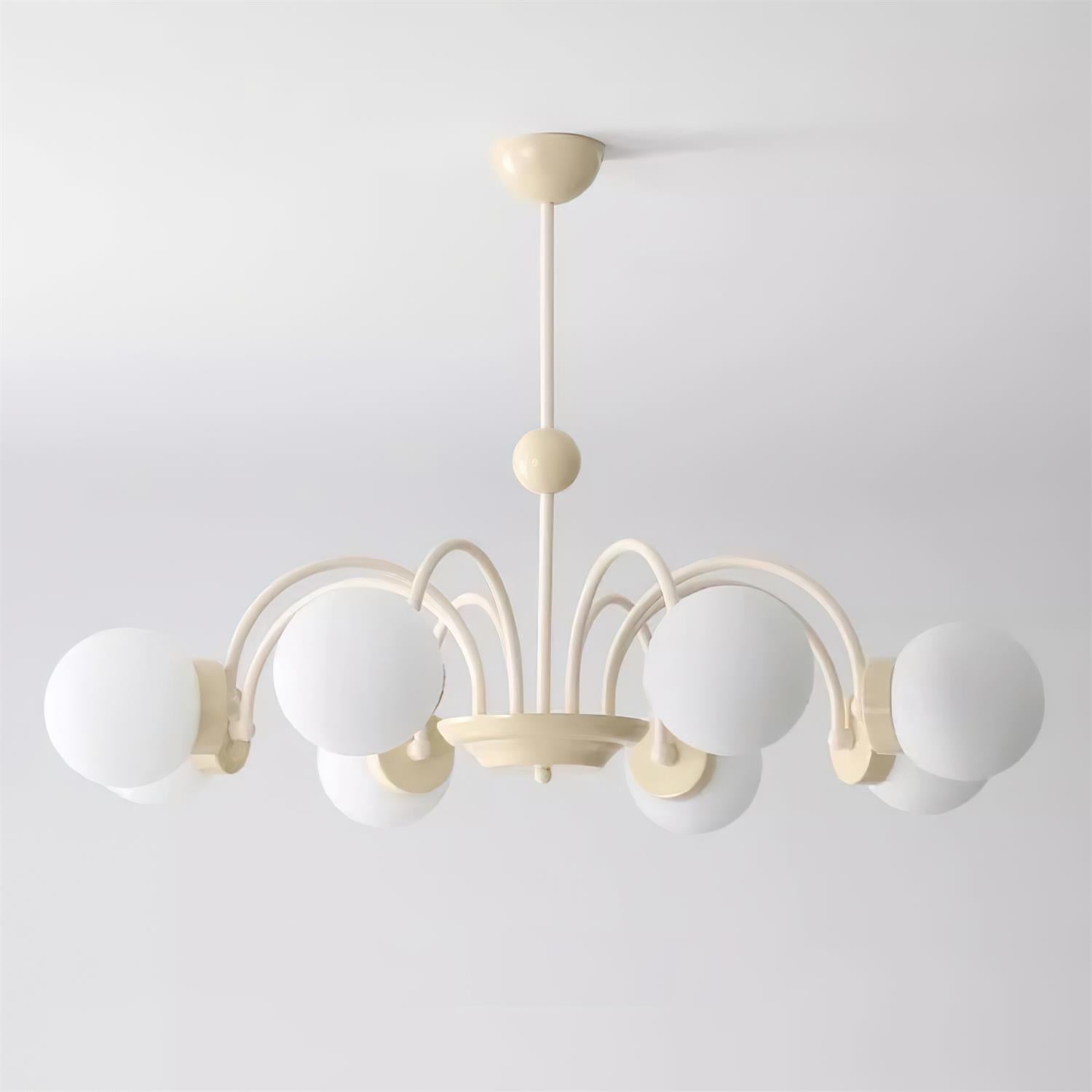 Lustra Lustre 8-Lumières Globe Pivone Élégant - Neutralighting