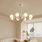 Lustra Lustre 8-Lumières Globe Pivone Élégant - Neutralighting