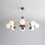 Lustra Lustre 8-Lumières Globe Pivone Élégant - Neutralighting