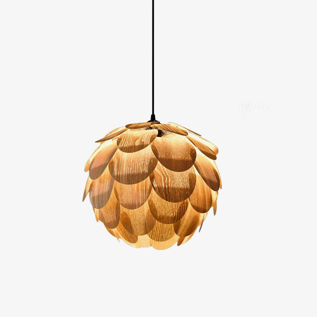Wlara Suspension moderne en bois - Neutralighting