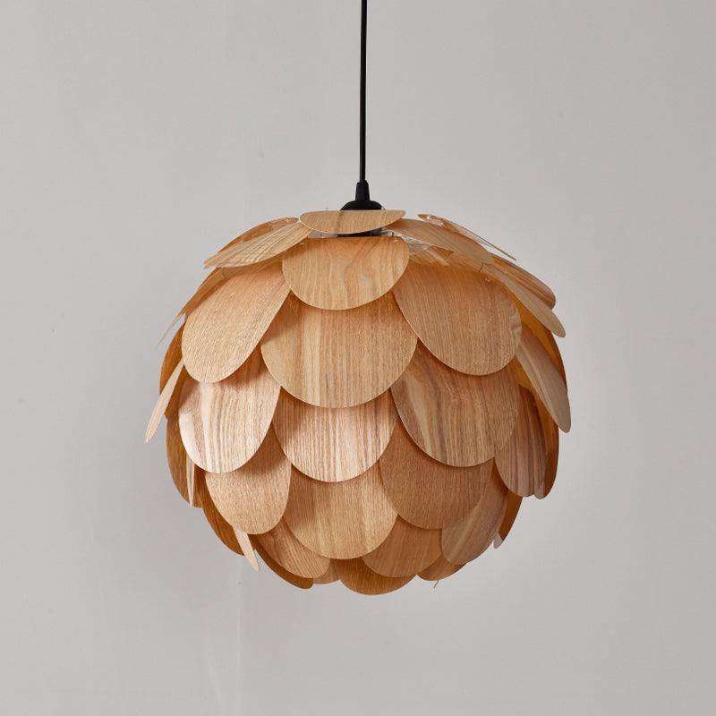 Wlara Suspension moderne en bois - Neutralighting