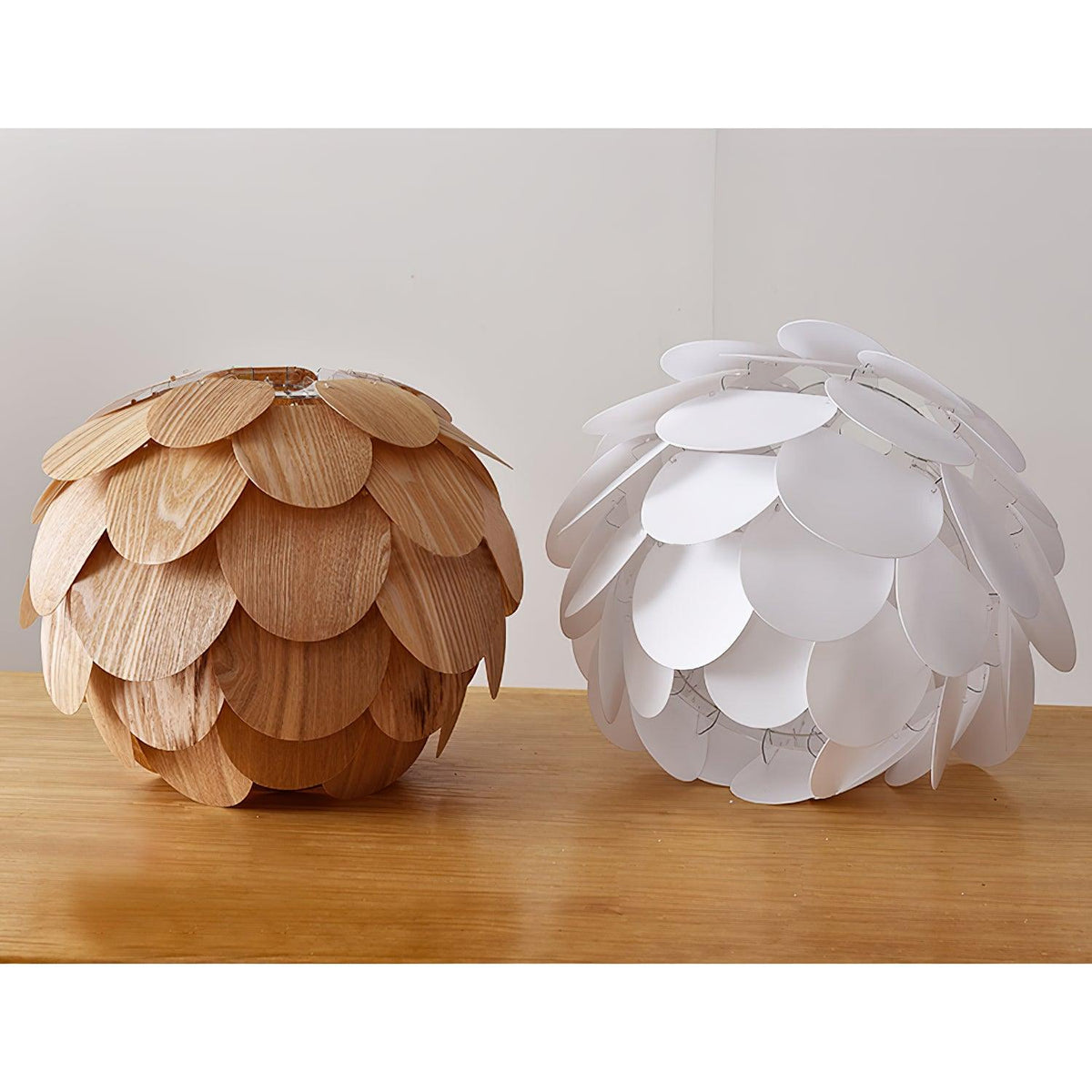 Wlara Suspension moderne en bois - Neutralighting