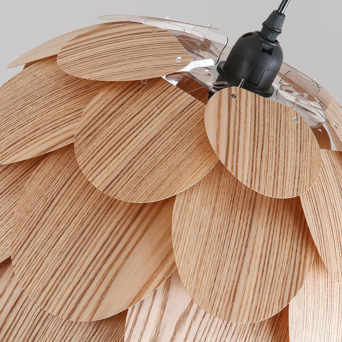 Wlara Suspension moderne en bois - Neutralighting