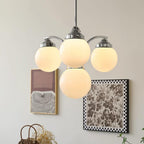 Lustra Chandelier en Verre Rose - Neutralighting