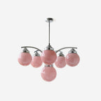 Lustra Chandelier en Verre Rose - Neutralighting