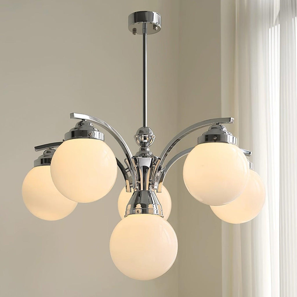 Lustra Chandelier en Verre Rose - Neutralighting