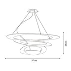 Micro Lustre Écoénergétique Élégance Moderne LED - Neutralighting