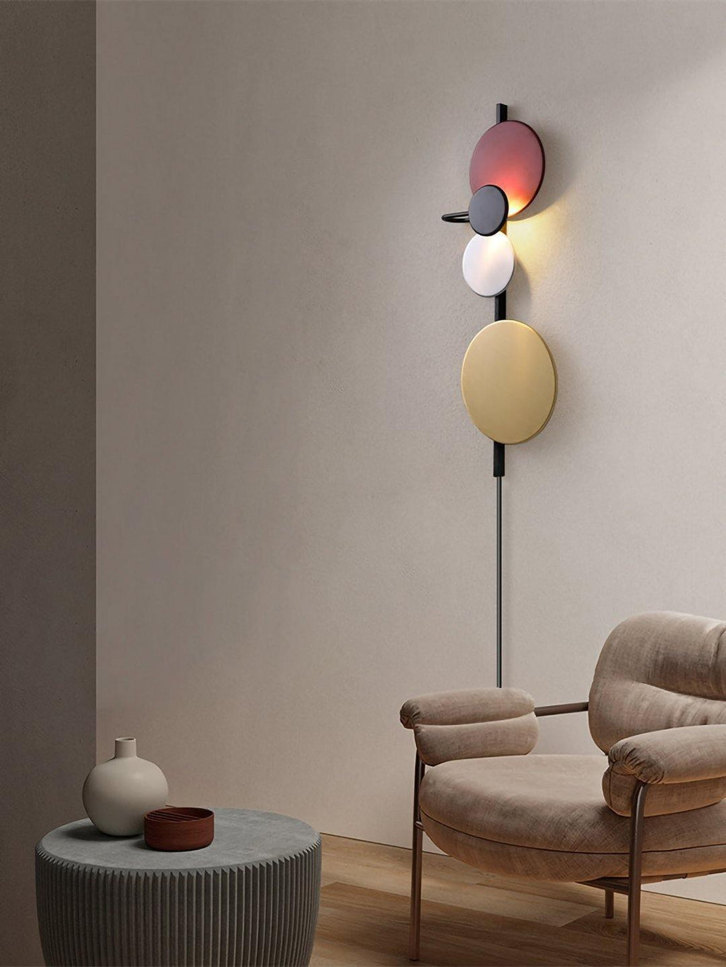 Jillian Modern Minimalist Plug-in Wall Lamp - Neutralighting