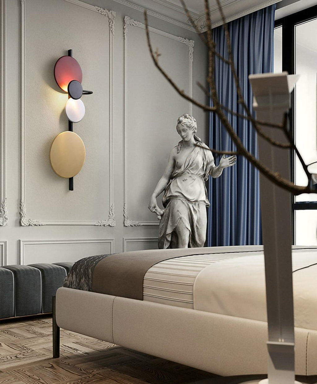 Jillian Modern Minimalist Plug-in Wall Lamp - Neutralighting