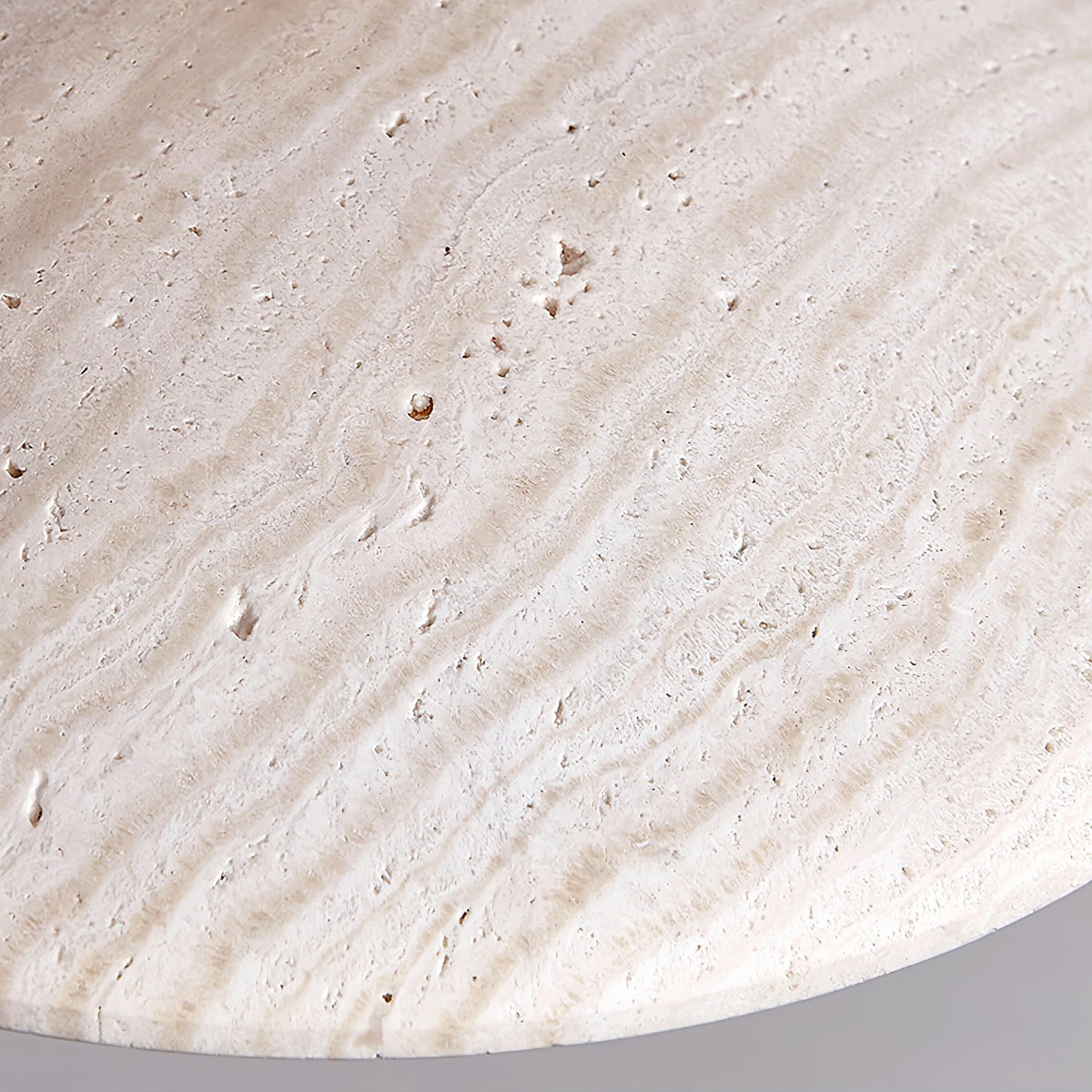 Zodore Large-Bord Travertin Pendentif Lumière - Neutralighting