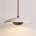 Zodore Large-Bord Travertin Pendentif Lumière - Neutralighting