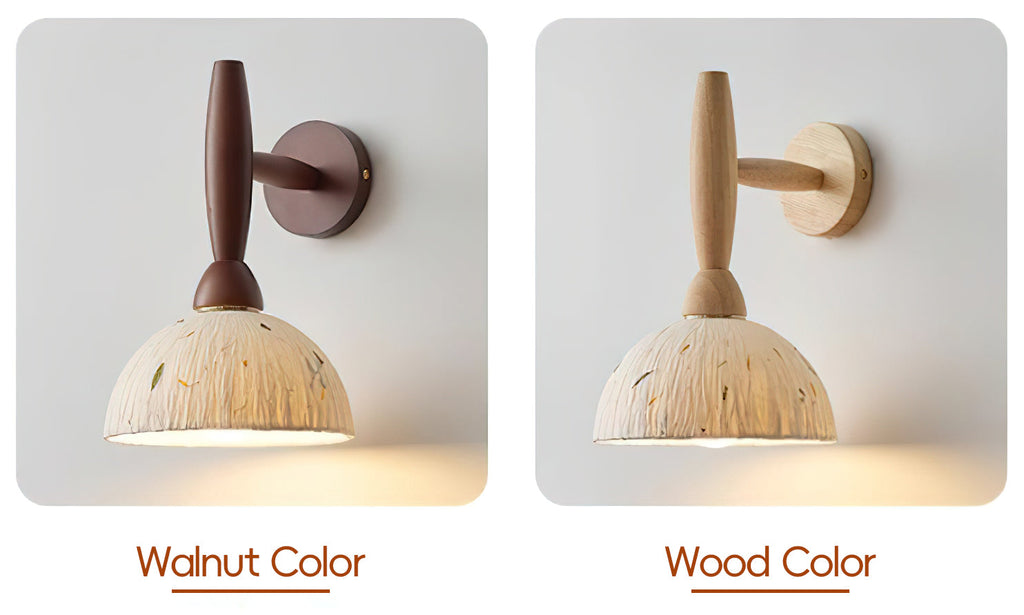 Playa Applique Murale en Bois Papier de Riz Bois - Neutralighting