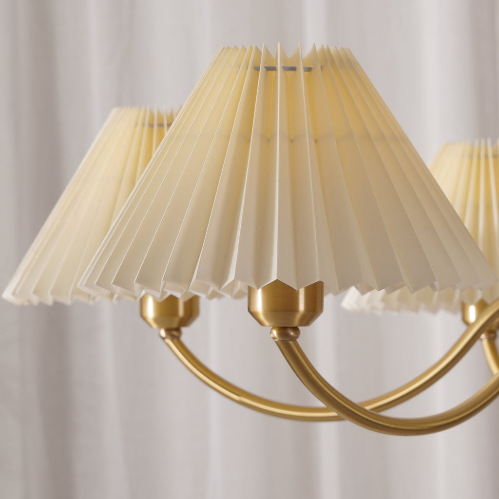 Zarn Lustre en Tissu Plissé - Neutralighting