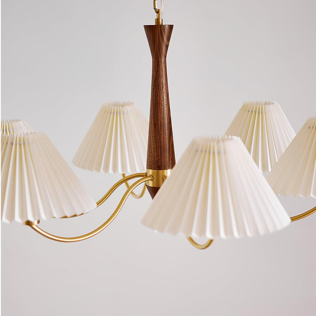 Zarn Lustre en Tissu Plissé - Neutralighting