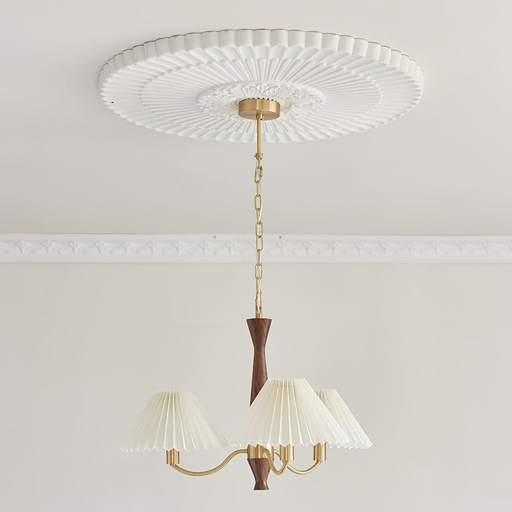 Zarn Lustre en Tissu Plissé - Neutralighting
