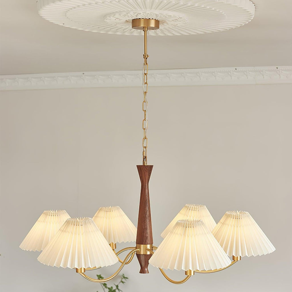 Zarn Lustre en Tissu Plissé - Neutralighting