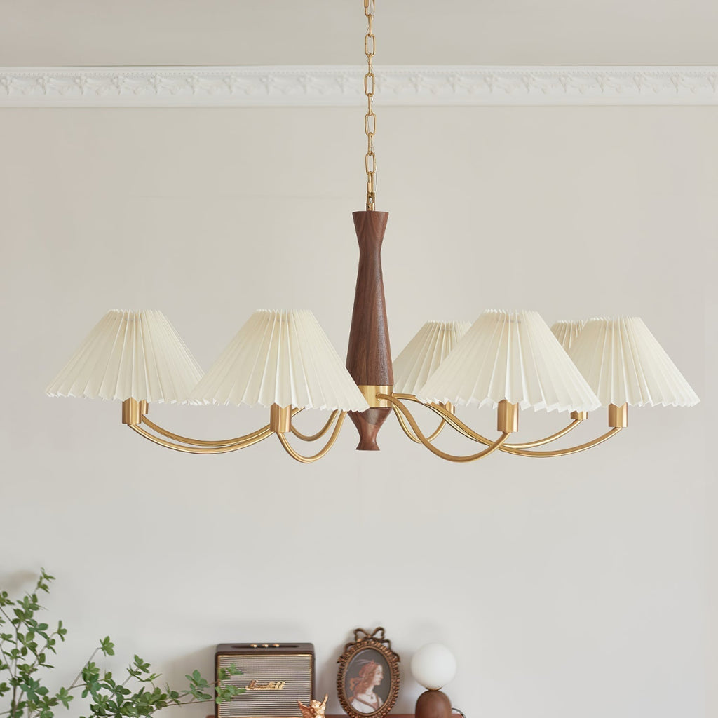 Zarn Lustre en Tissu Plissé - Neutralighting