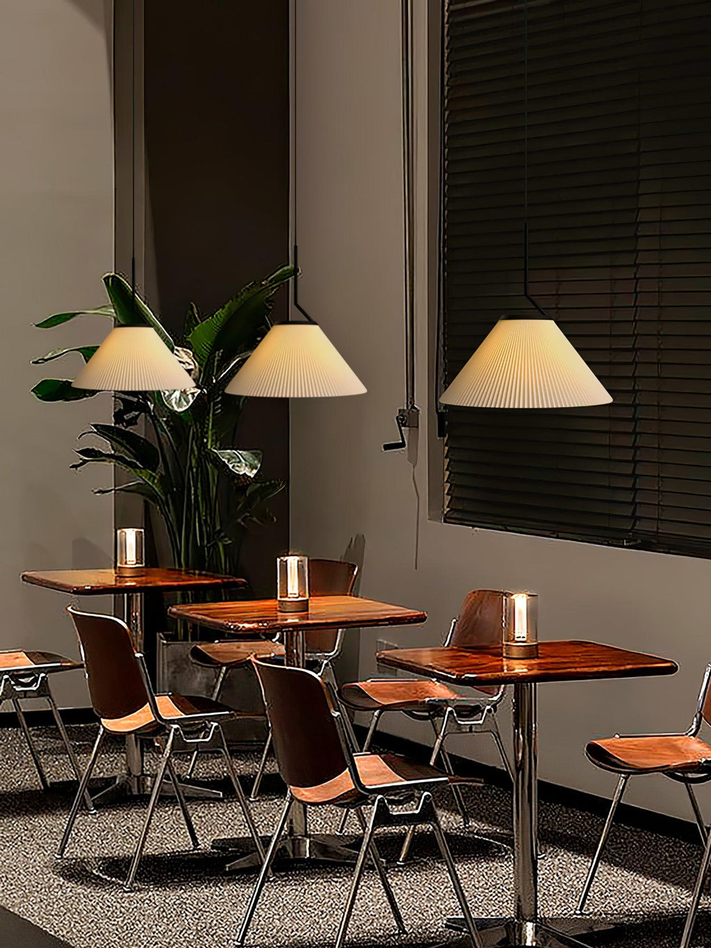 Zoravine Plissé Tissu Suspension Lumière - Neutralighting