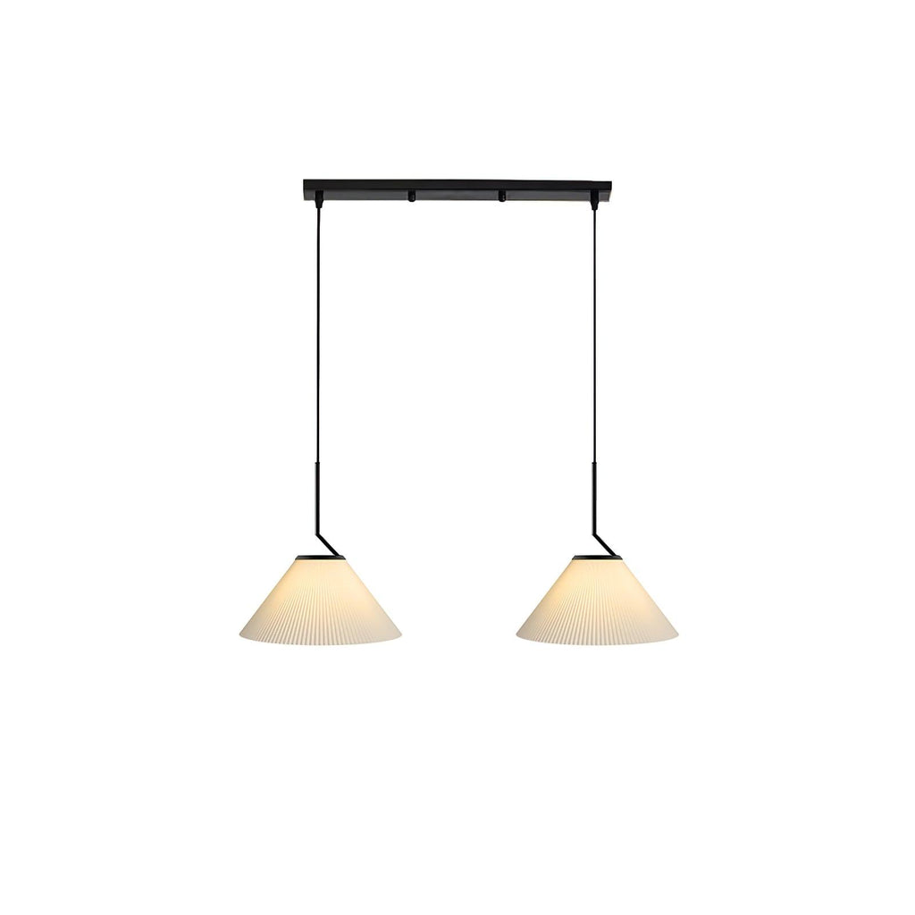 Zoravine Plissé Tissu Suspension Lumière - Neutralighting