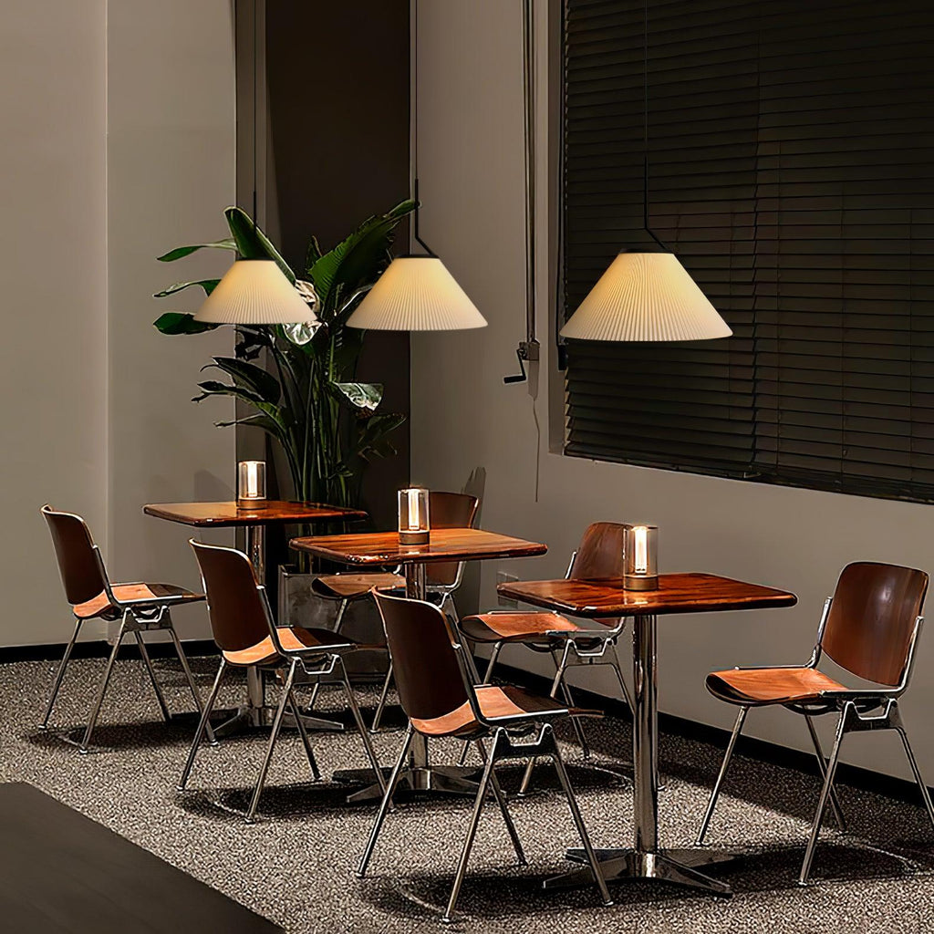 Zoravine Plissé Tissu Suspension Lumière - Neutralighting