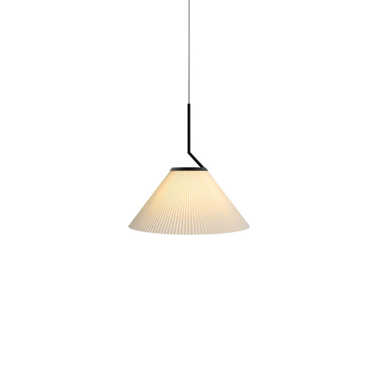 Zoravine Plissé Tissu Suspension Lumière - Neutralighting